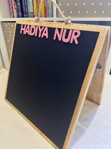 Flip n' Sketch - Personalised Double Sided Chalkboard