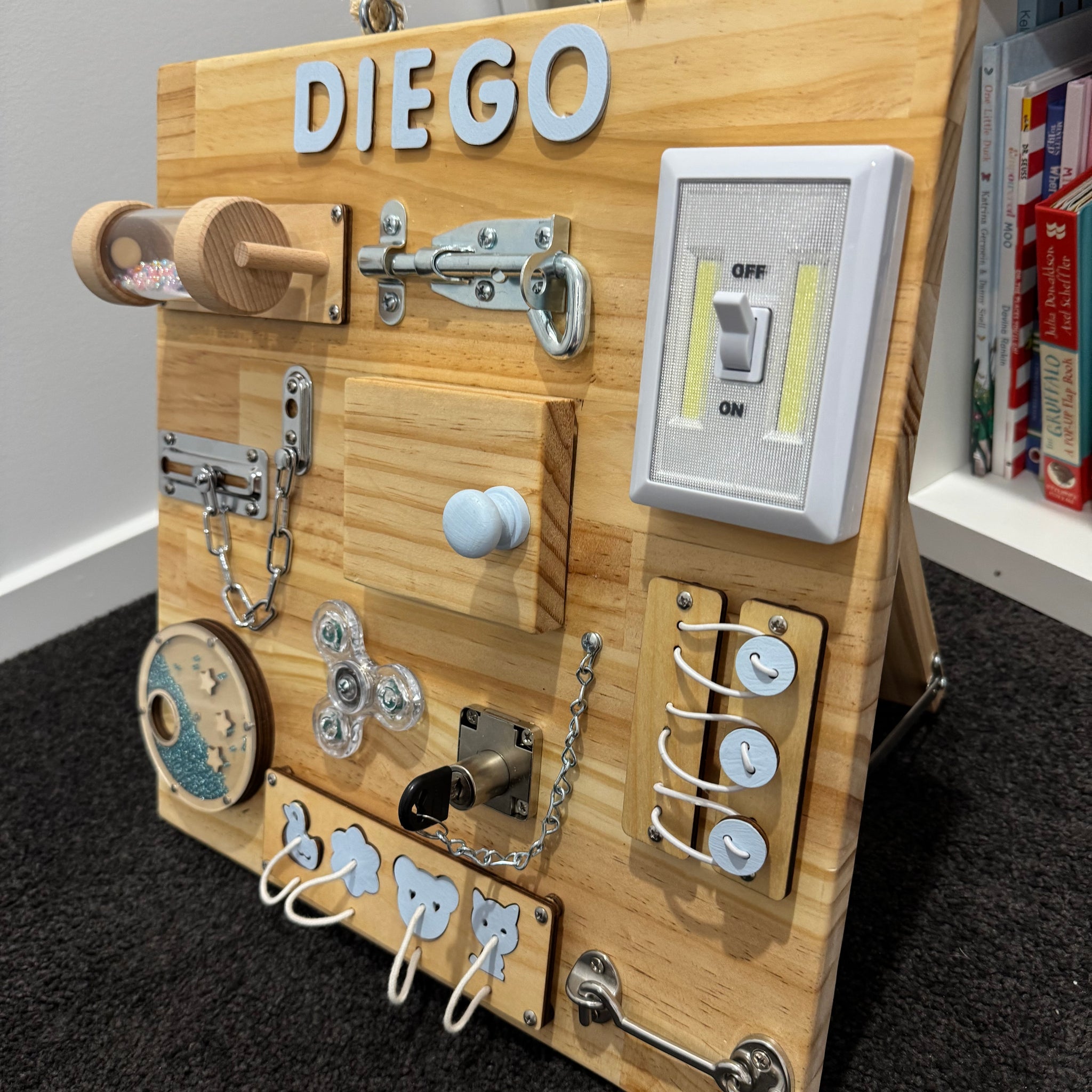 The Little Problem Solver - Sensory Board