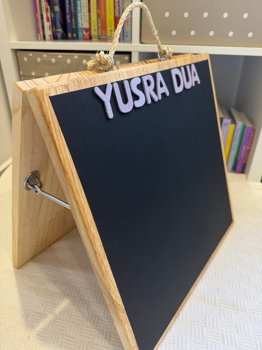 Flip n' Sketch -  Personalised Double Sided Chalkboard